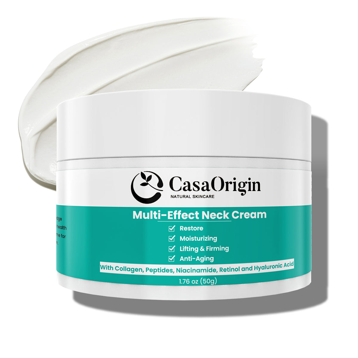 CasaOrigin Multi-Effect Neck Cream,1.76 oz, 50 g